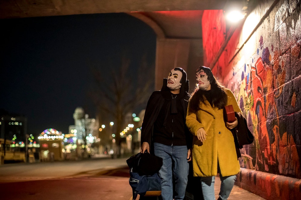 Haitham und Sofiya bieten mit ihren 