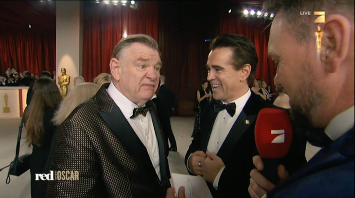 Brendan Gleeson scheint gemischte Gefühle gegenüber Steven Gätjen zu hegen.