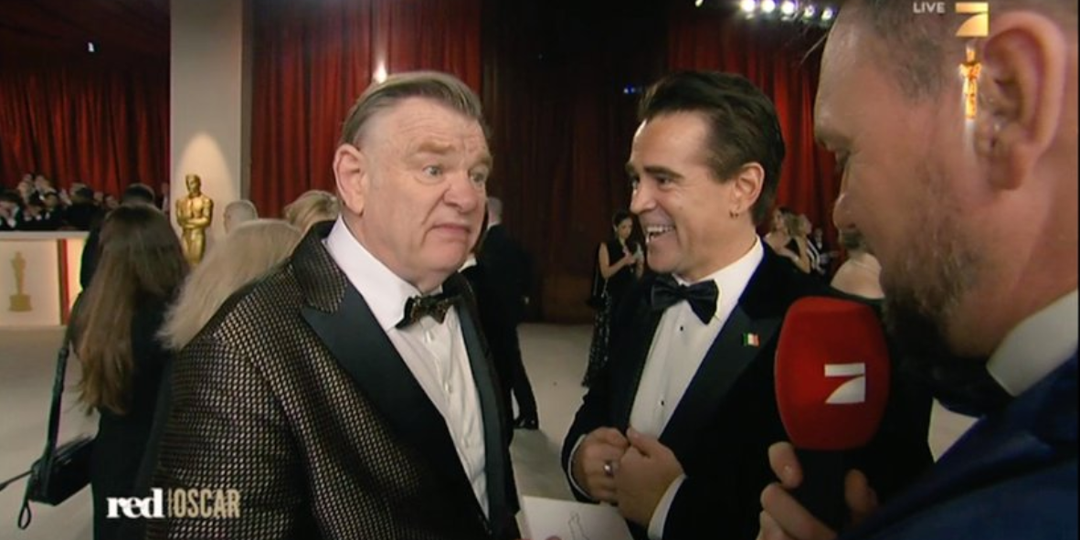 Brendan Gleeson scheint gemischte Gefühle gegenüber Steven Gätjen zu hegen.