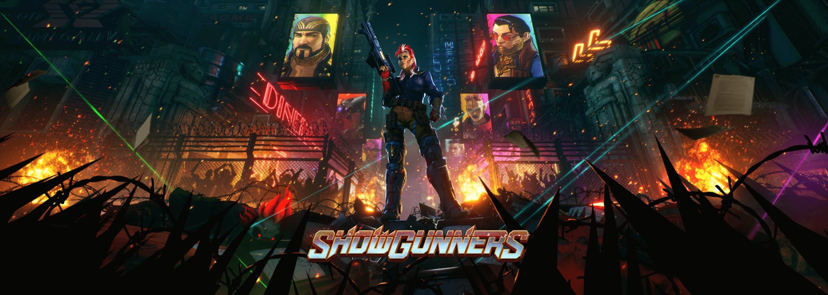 "Showgunners", das actiongeladene Rundentaktikspiel von Good Shepherd Entertainment &amp; Artificer, erscheint am 2. Mai für PC.