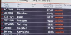 Salzburgs Flughafen von Streiks in Deutschland betroffen