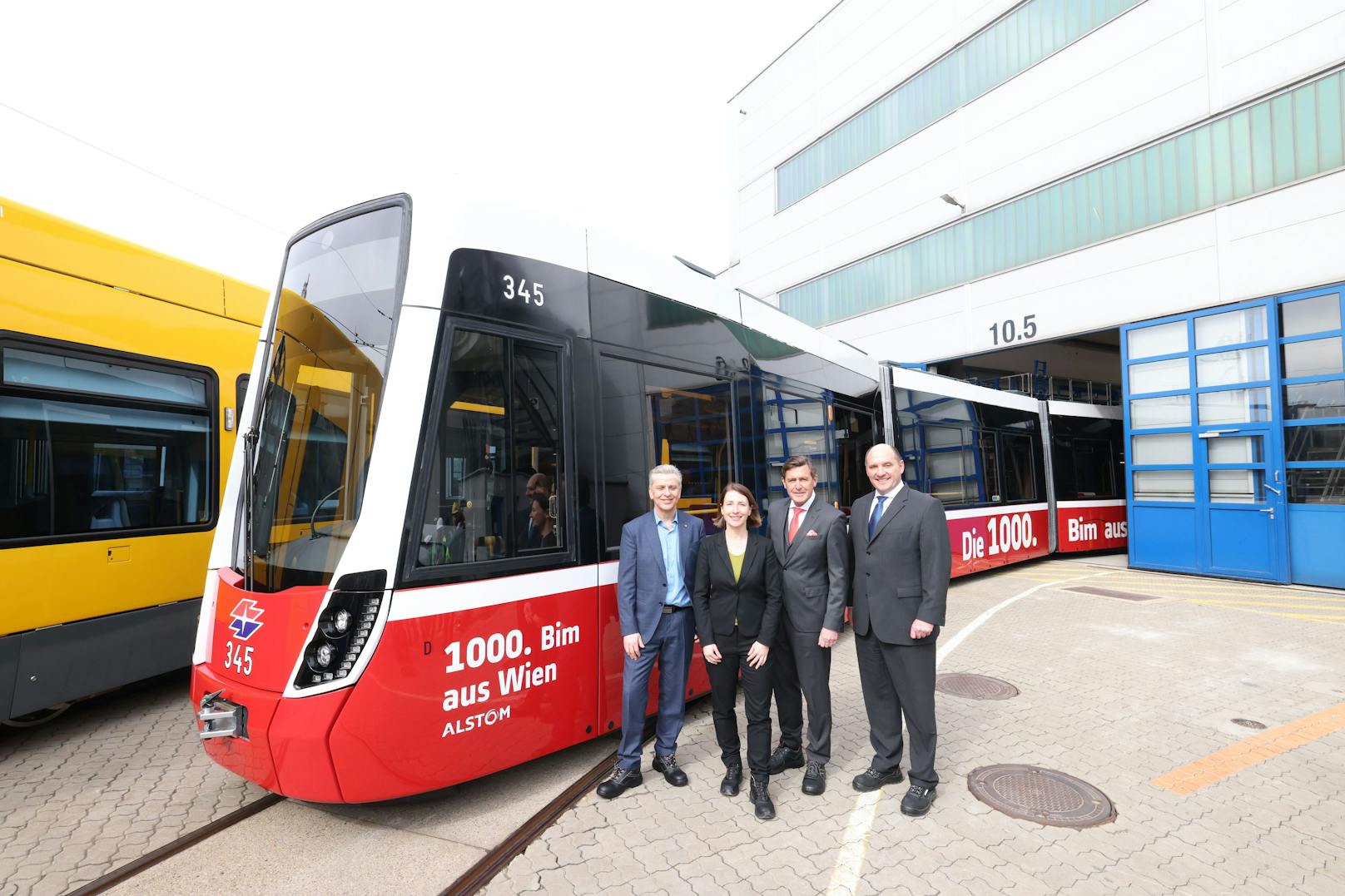 1000. Straßenbahn von Alstom fährt demnächst durch Wien