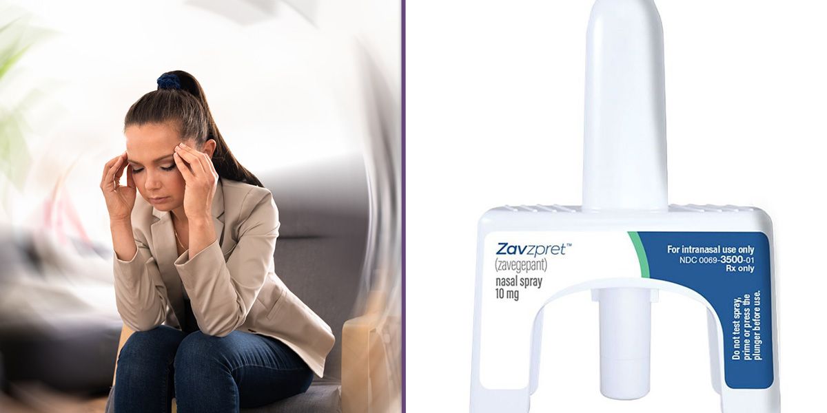 "Zavzpret" blockiert ein Protein im Gehirn, das die Migräne auslöst.