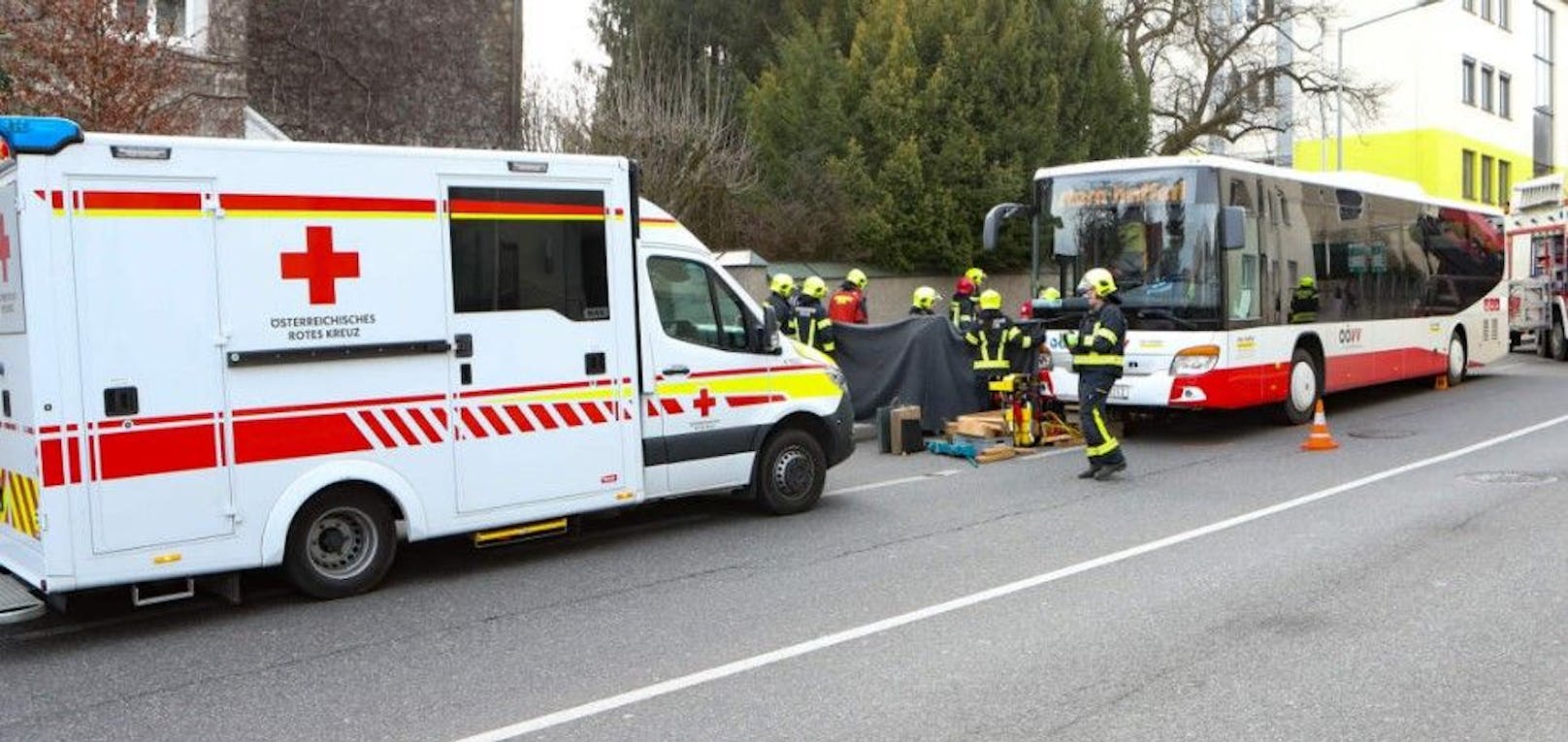 In Steyr kam es am Montagnachmittag zu einem schweren Verkehrsunfall.