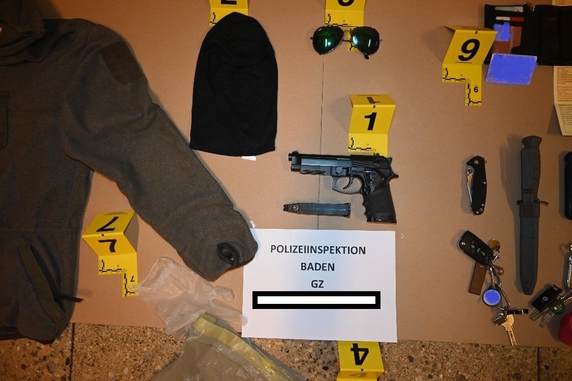 Tatwerkzeug des Beschuldigten