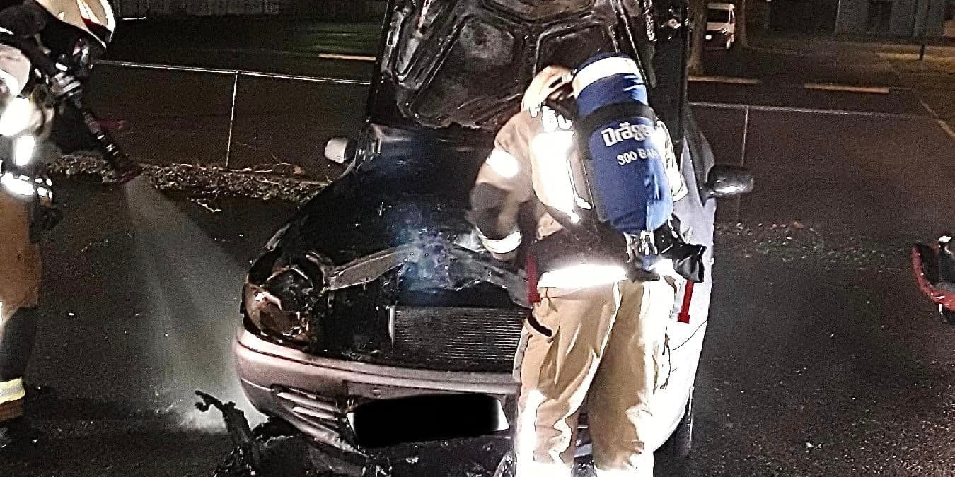 Brand mithilfe von Feuerwehr gelöscht