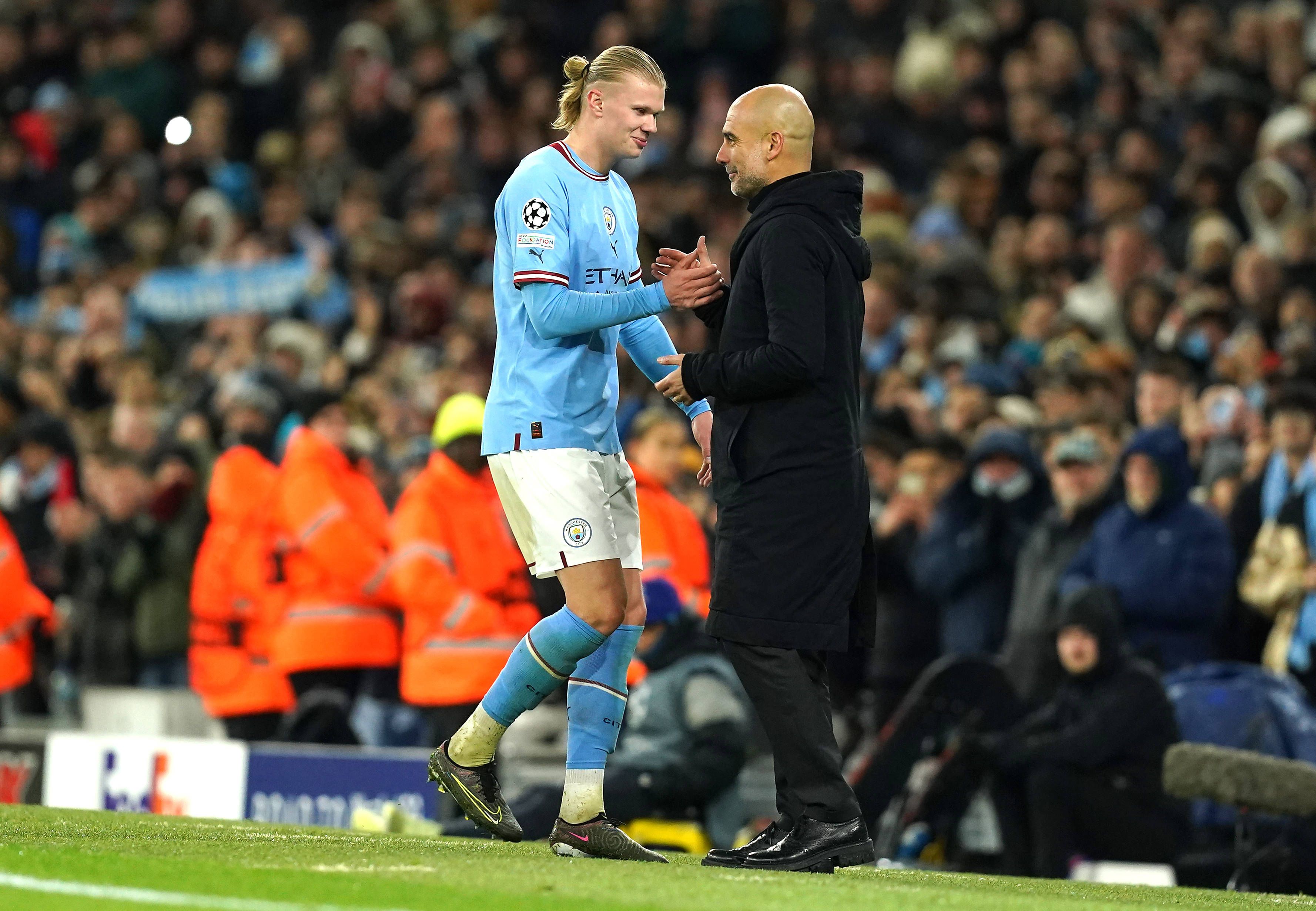Erling Haaland traf fünfmal gegen RB Leipzig, dann wurde er ausgetauscht. 