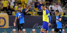 Wut-Ronaldo verliert wieder die Nerven, sieht Gelb