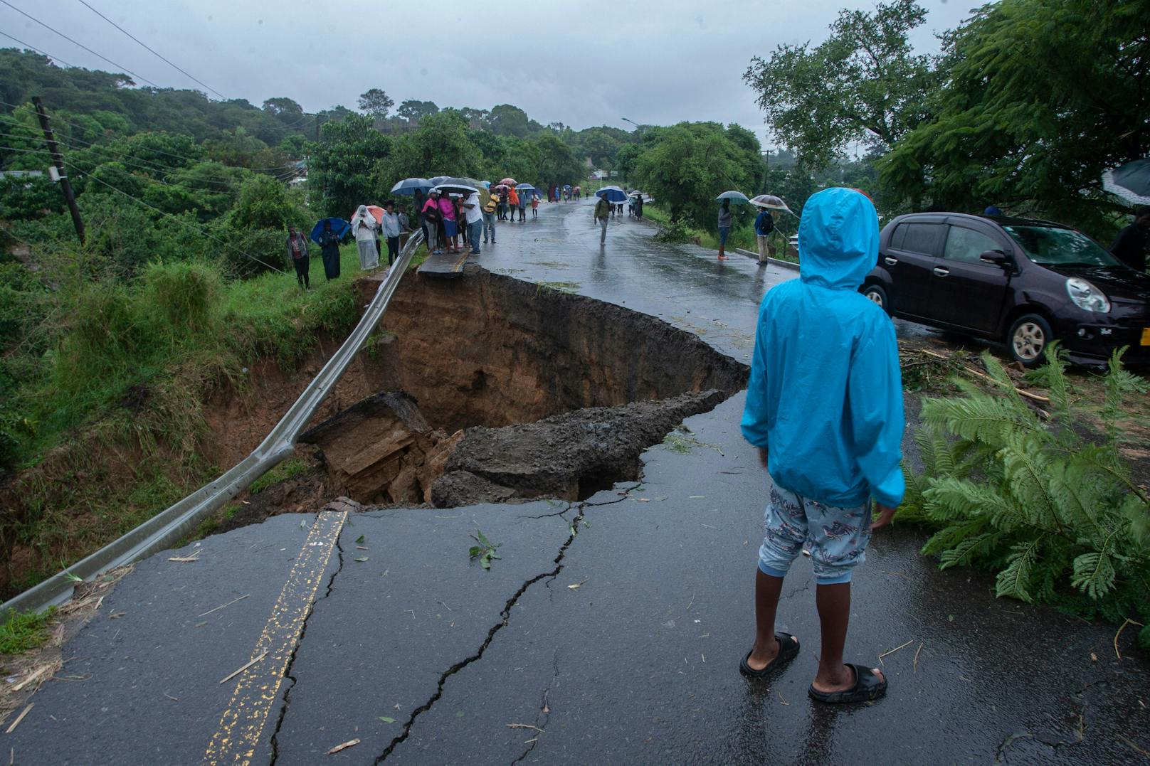 In Malawi sind fast 100 Menschen dem Sturm zum Opfer gefallen. (13. März 2023) 