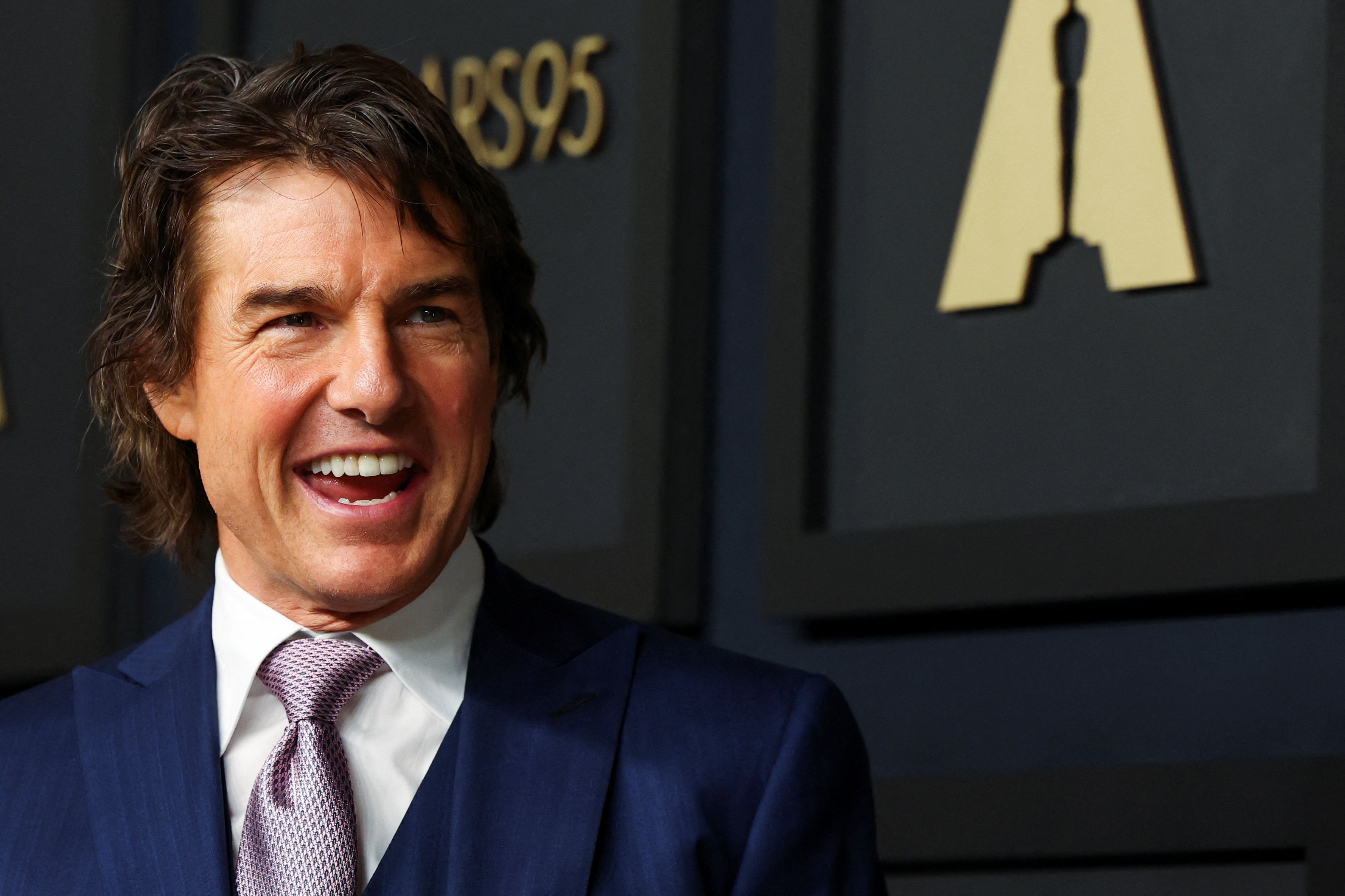 Trotz seiner Nominierung bliebt Tom Cruise dem Dolby Theater fern.