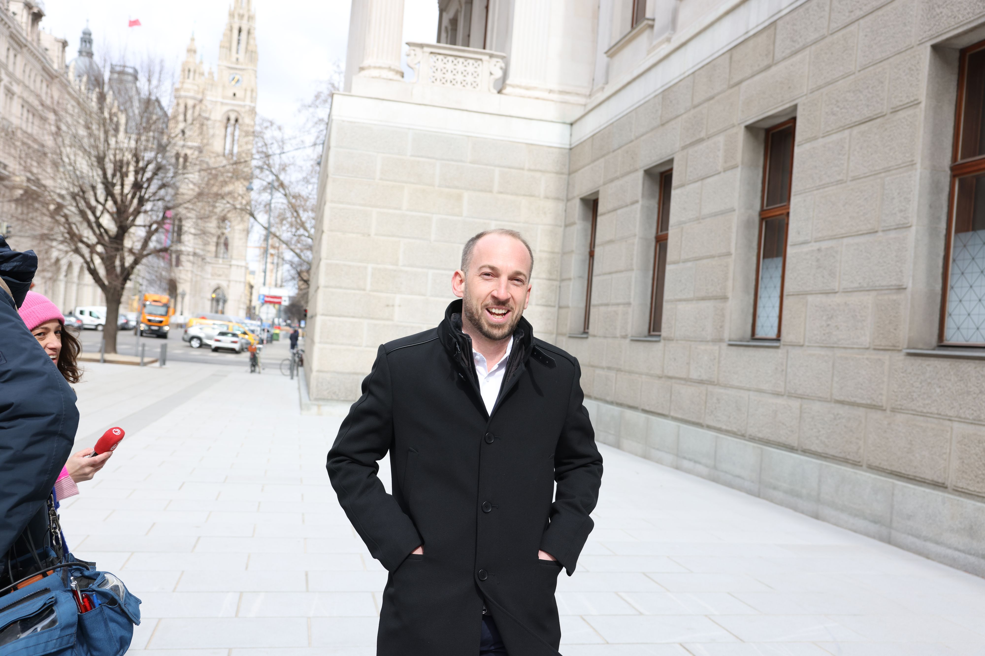 Der Salzburger Landesparteivorsitzende David Egger überraschte in der ersten Elefantenrunde.