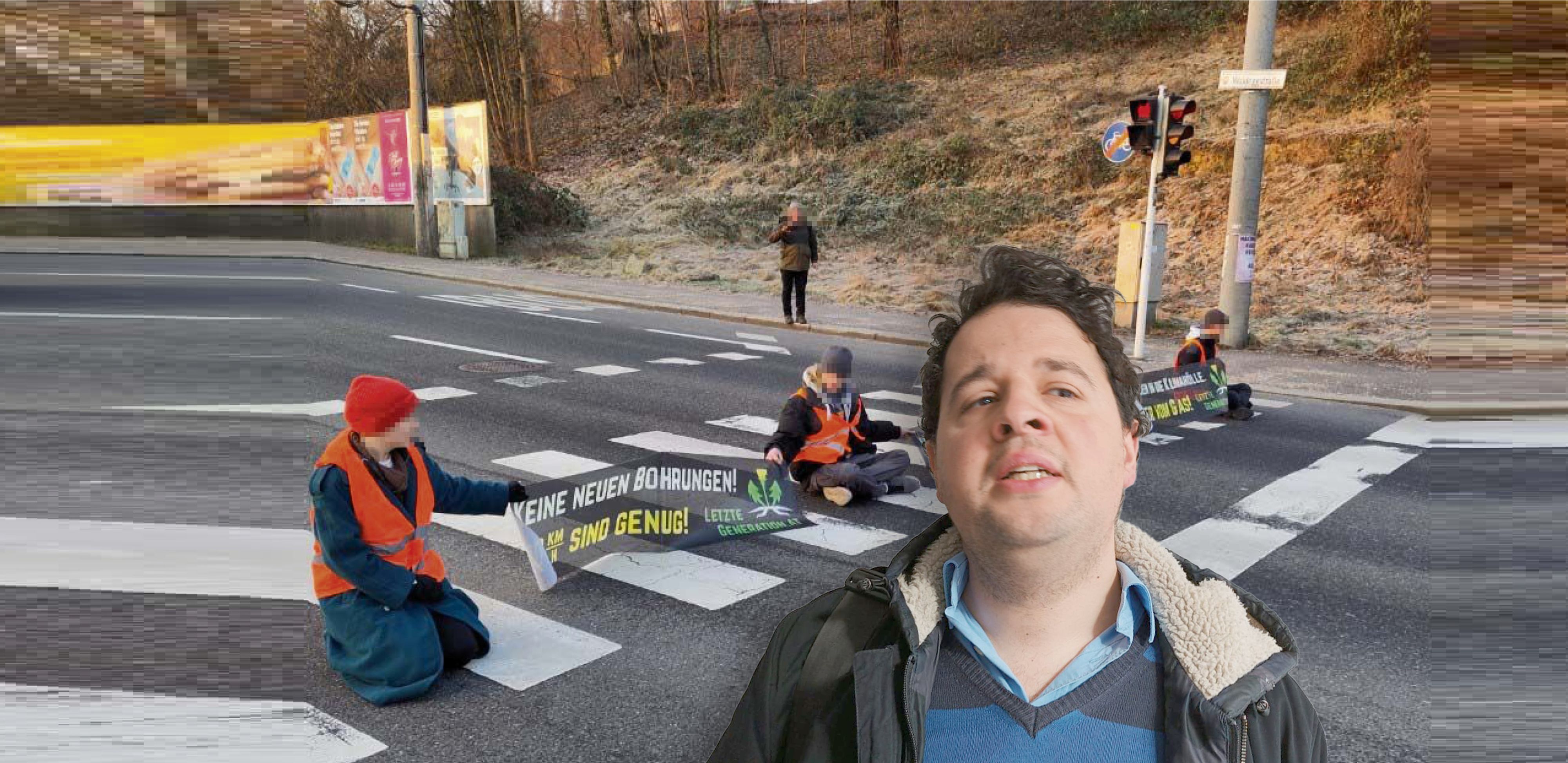 Der 35-jährige Klima-Kleber will auch nach dem Urteil weiterhin an Protest-Aktionen teilnehmen.