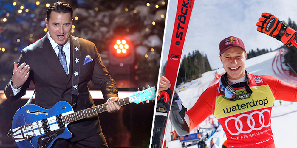 Andreas Gabalier bewundert Marco Odermatt