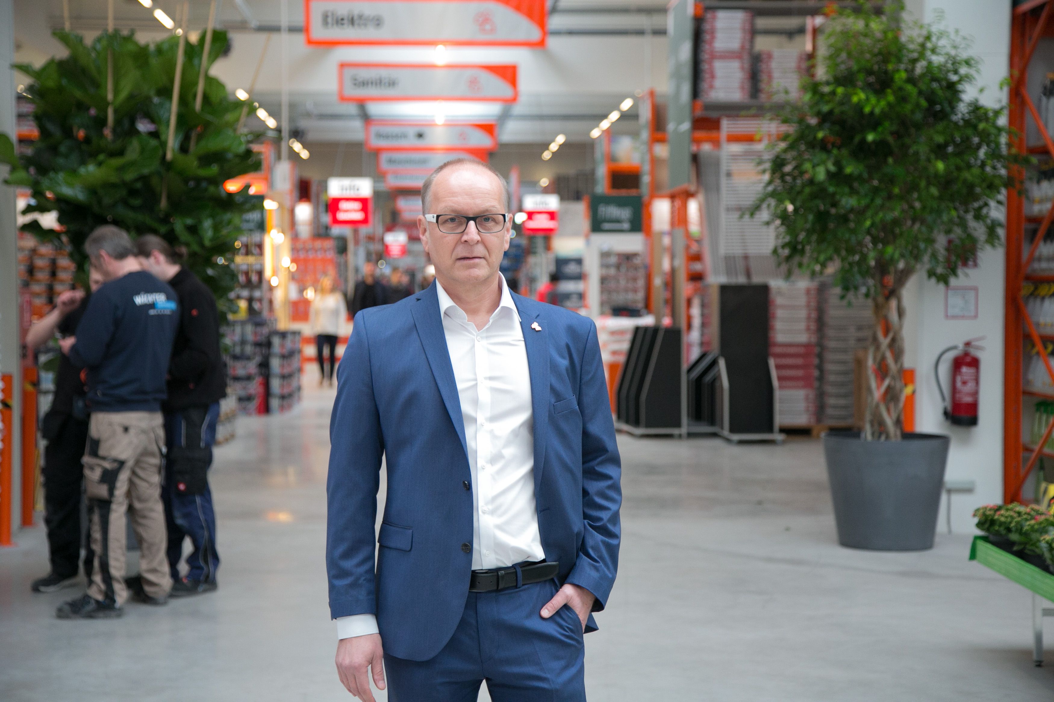 Mag. Horst Greisinger, BAUHAUS-Geschäftsführer