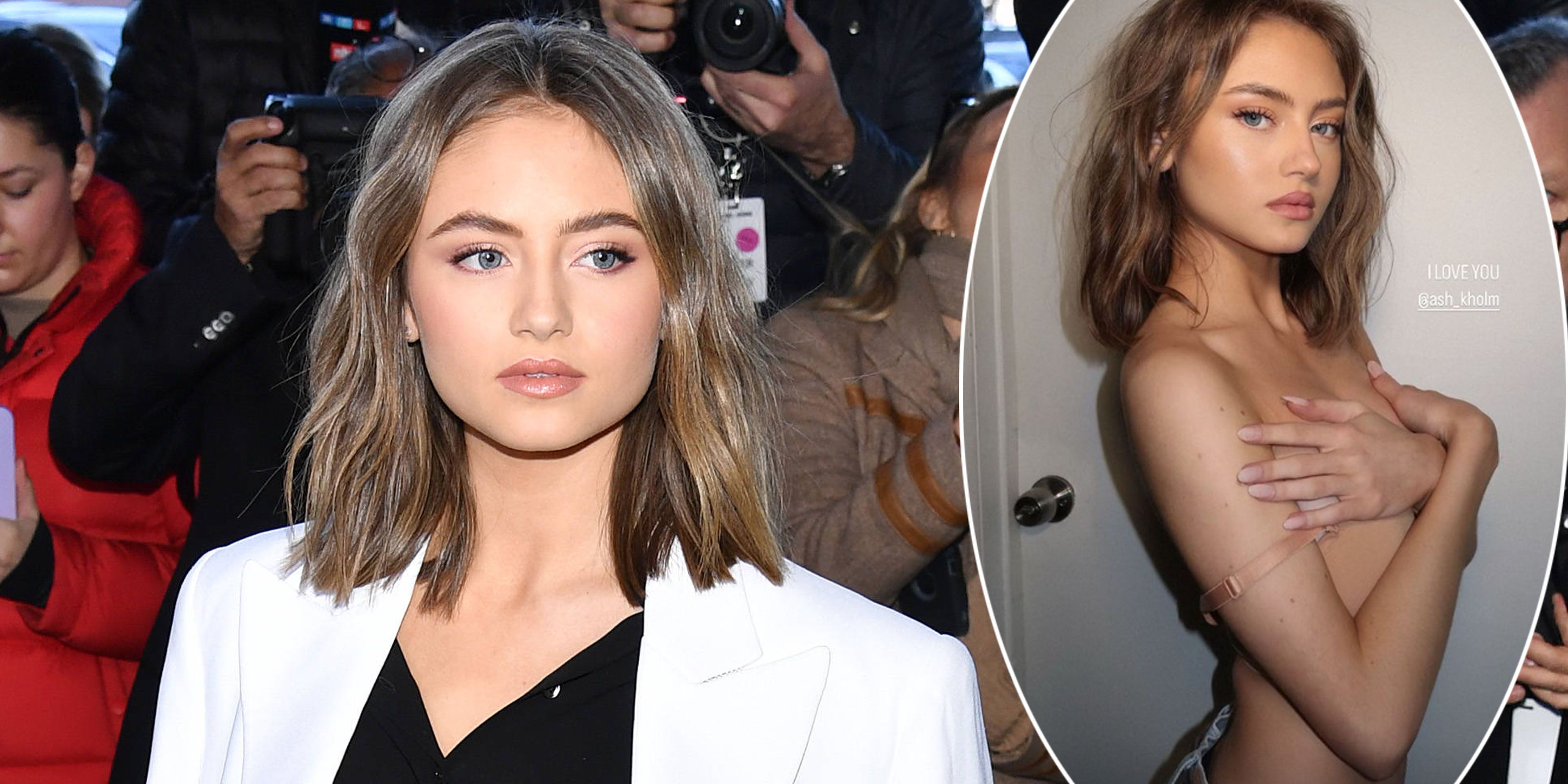 Leni Klum kommt ganz nach Mama Heidi.