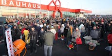 Scheibtruhen-Gang! 1.500 Leute stürmten Bauhaus-Start