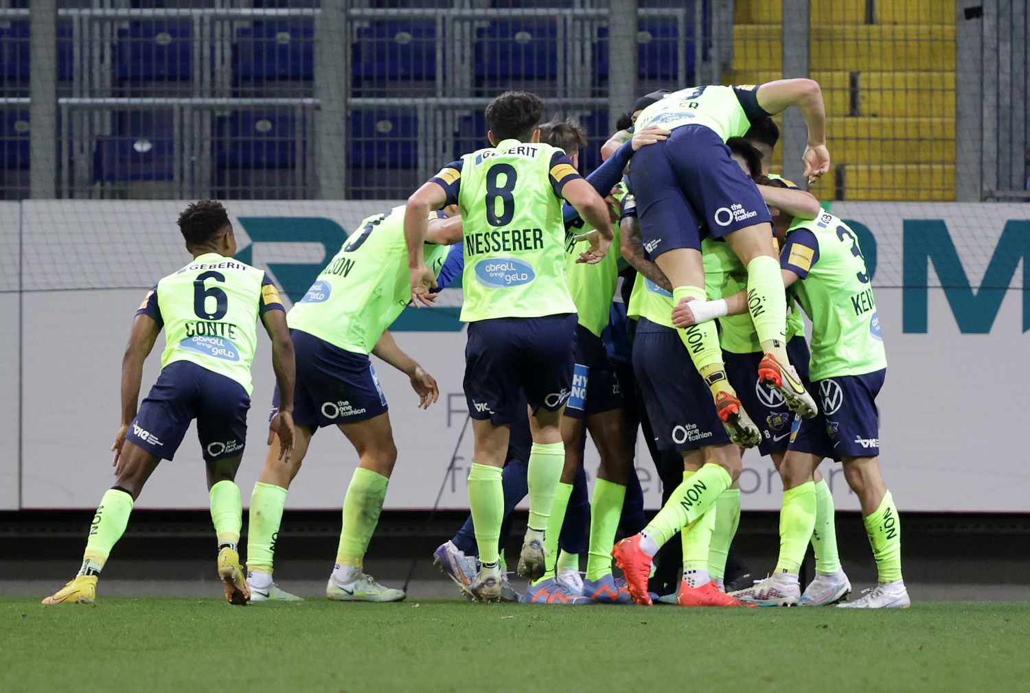 Jubel bei St. Pölten