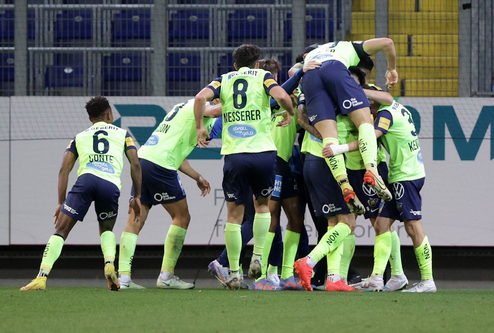 Jubel bei St. Pölten