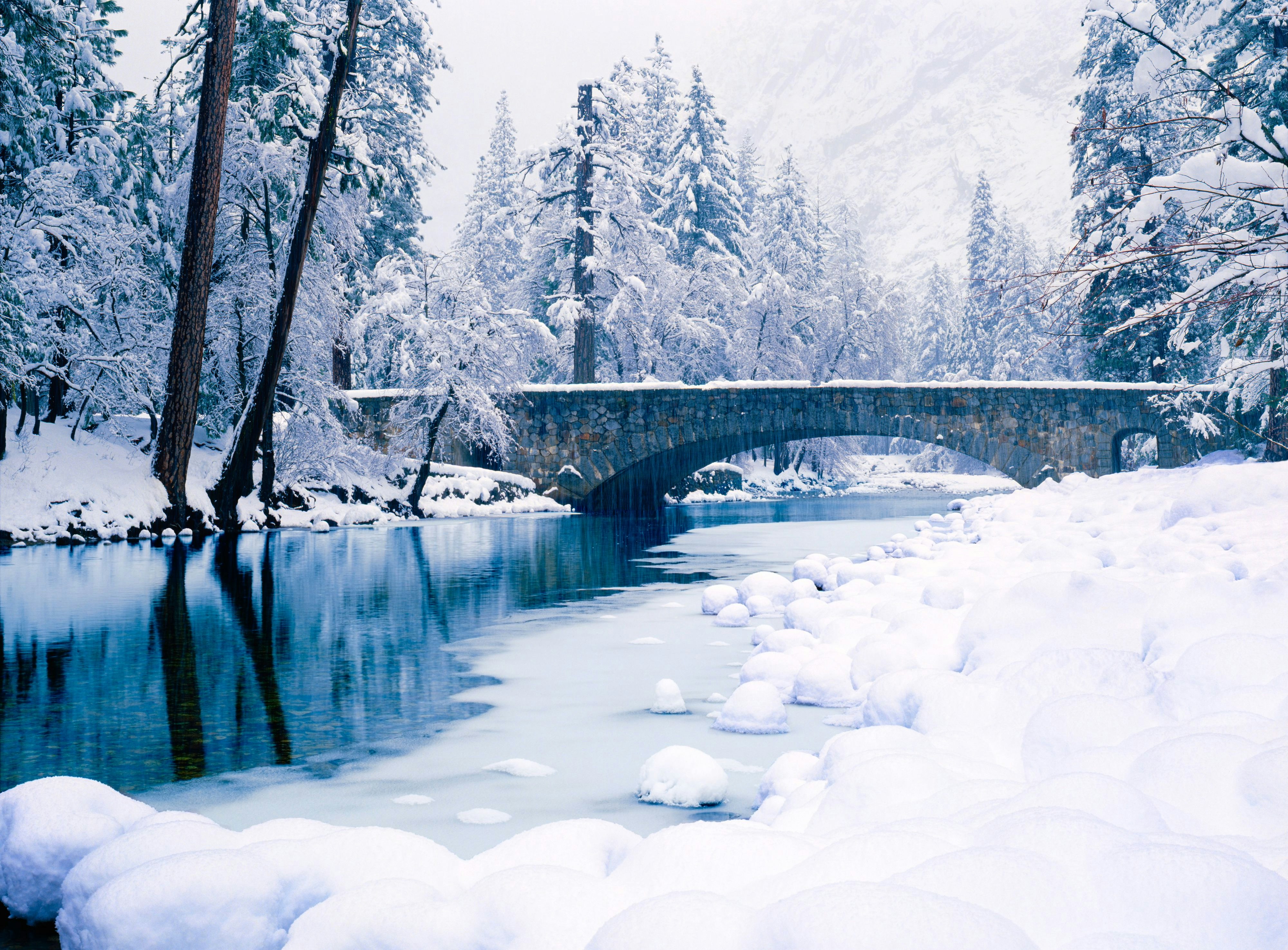 Der Yosemite National Park im kalifornischen Hochgebirge Sierra Nevada.