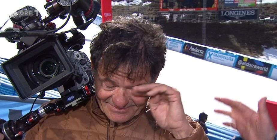 "Roschi" ist sichtlich gerührt.