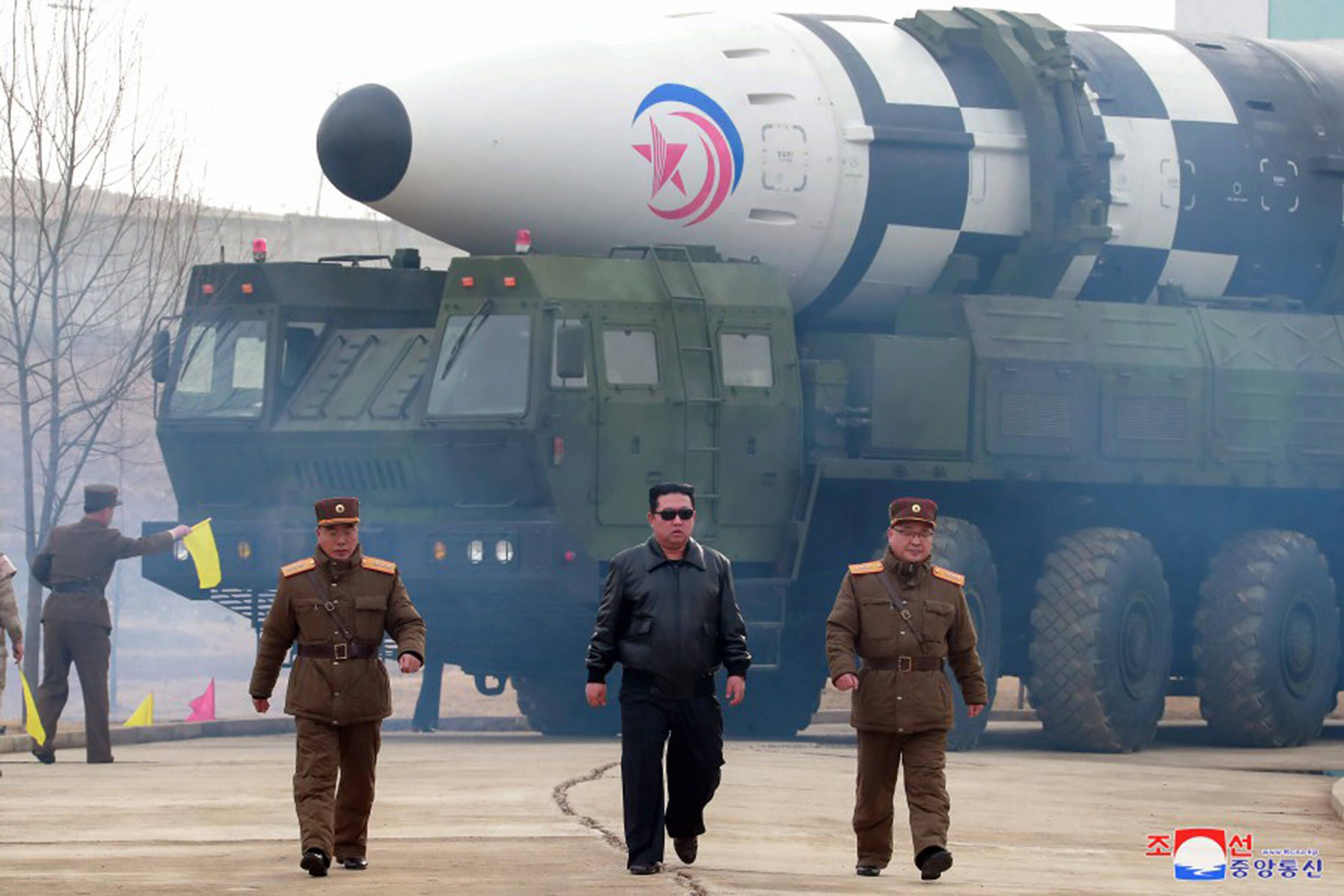 Nordkorea testete die "Monsterrakte" Hwasong-17.