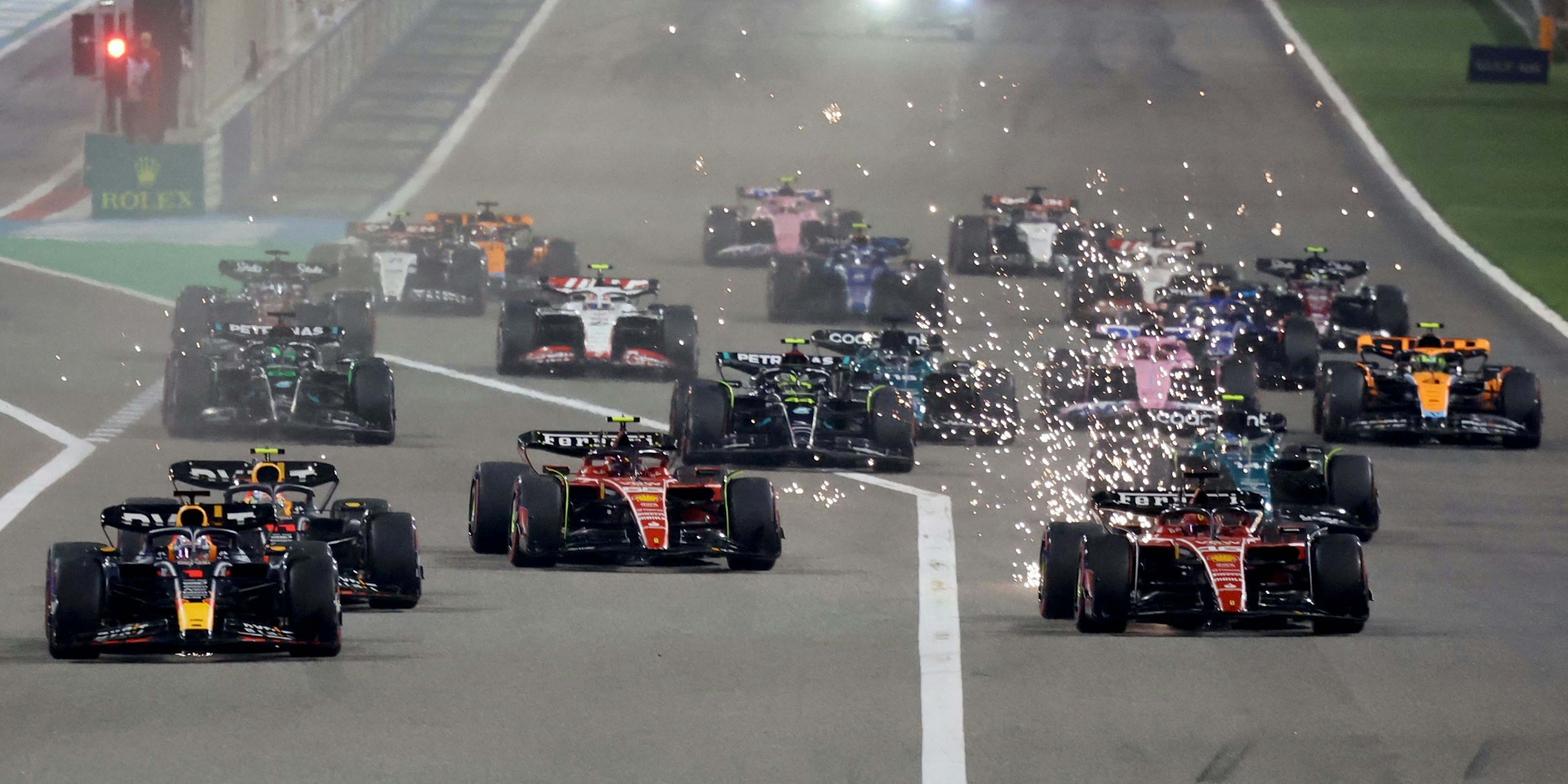 Highspeed in der Nacht