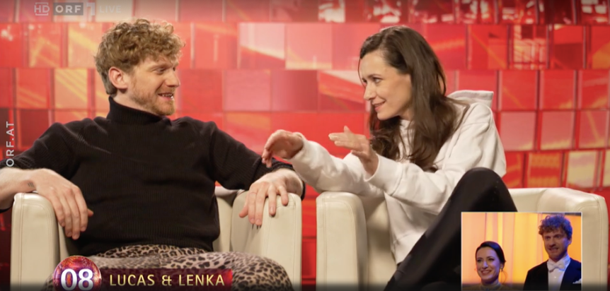 Lucas Fendrich sorgt für Lacher.