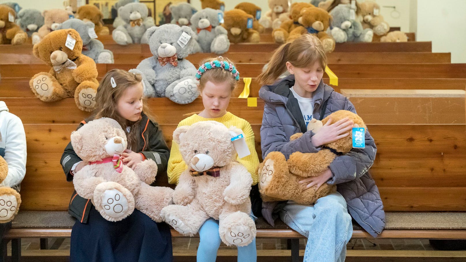 Der "Teddybären-Sonntag" findet einmal im Jahr in der Pfarre St. Johannes statt.