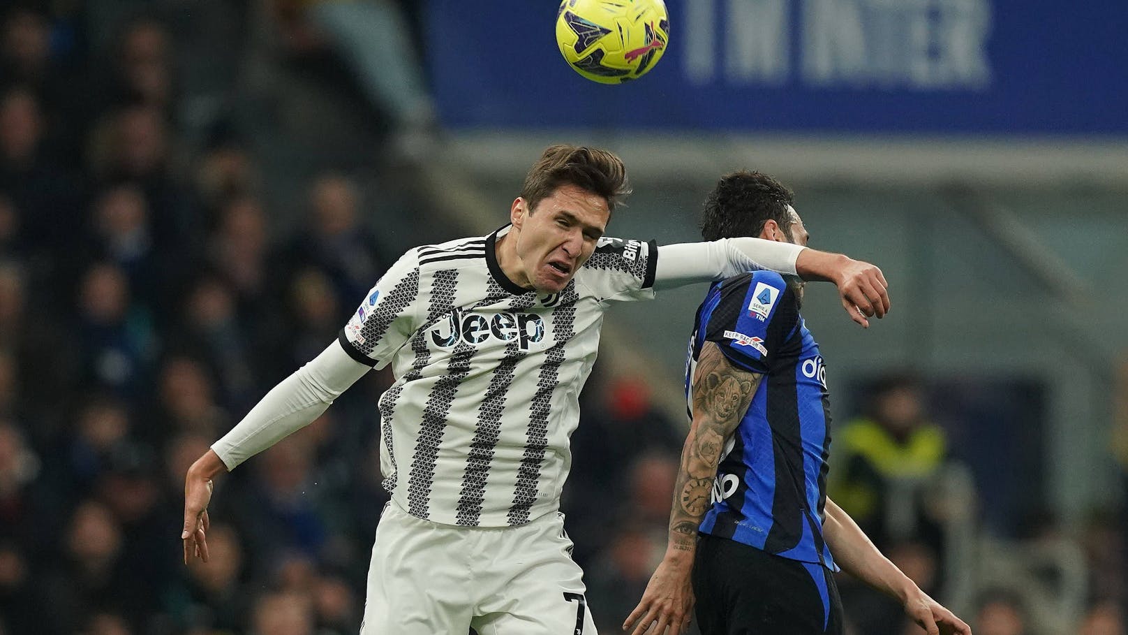 Juventus Turin bezwang Inter mit 1:0.