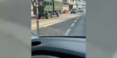 Deswegen rollte eine Panzer-Kolonne durch Wien