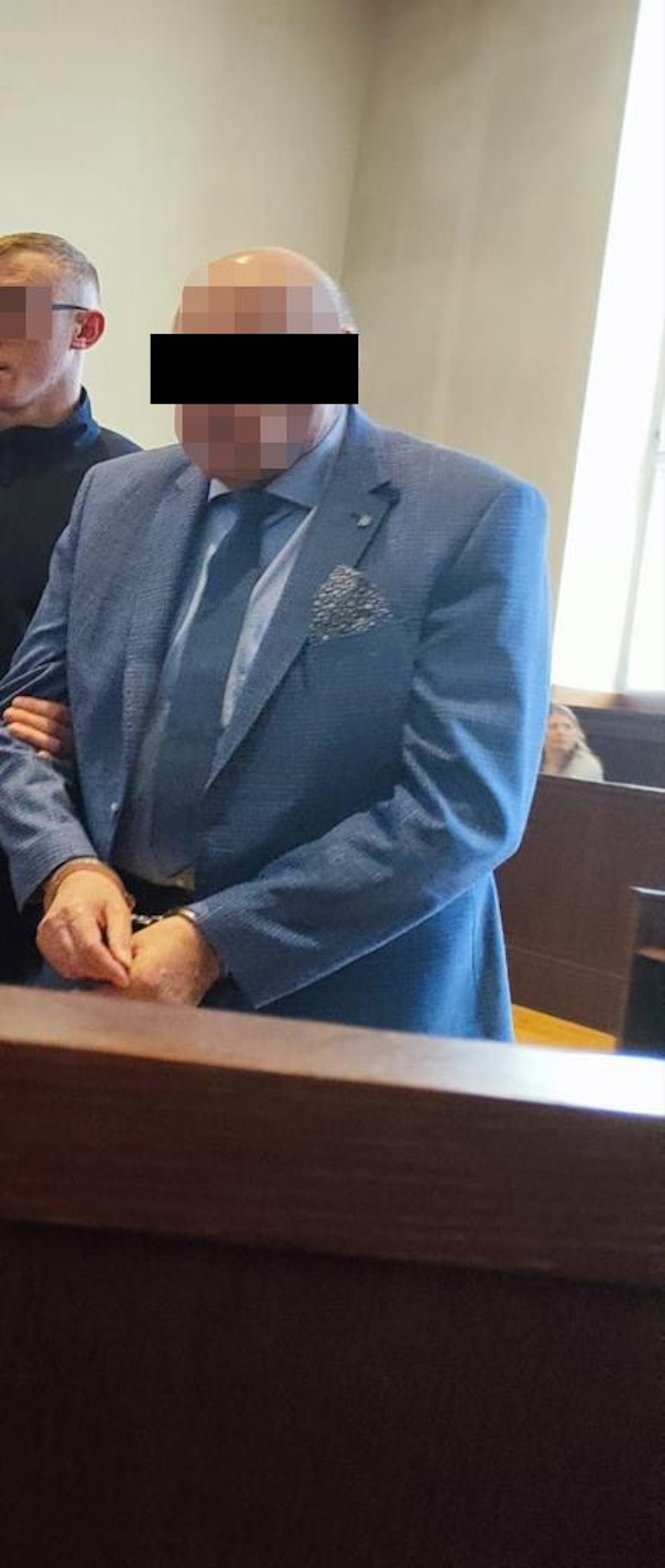 Der angeklagte Pensionist