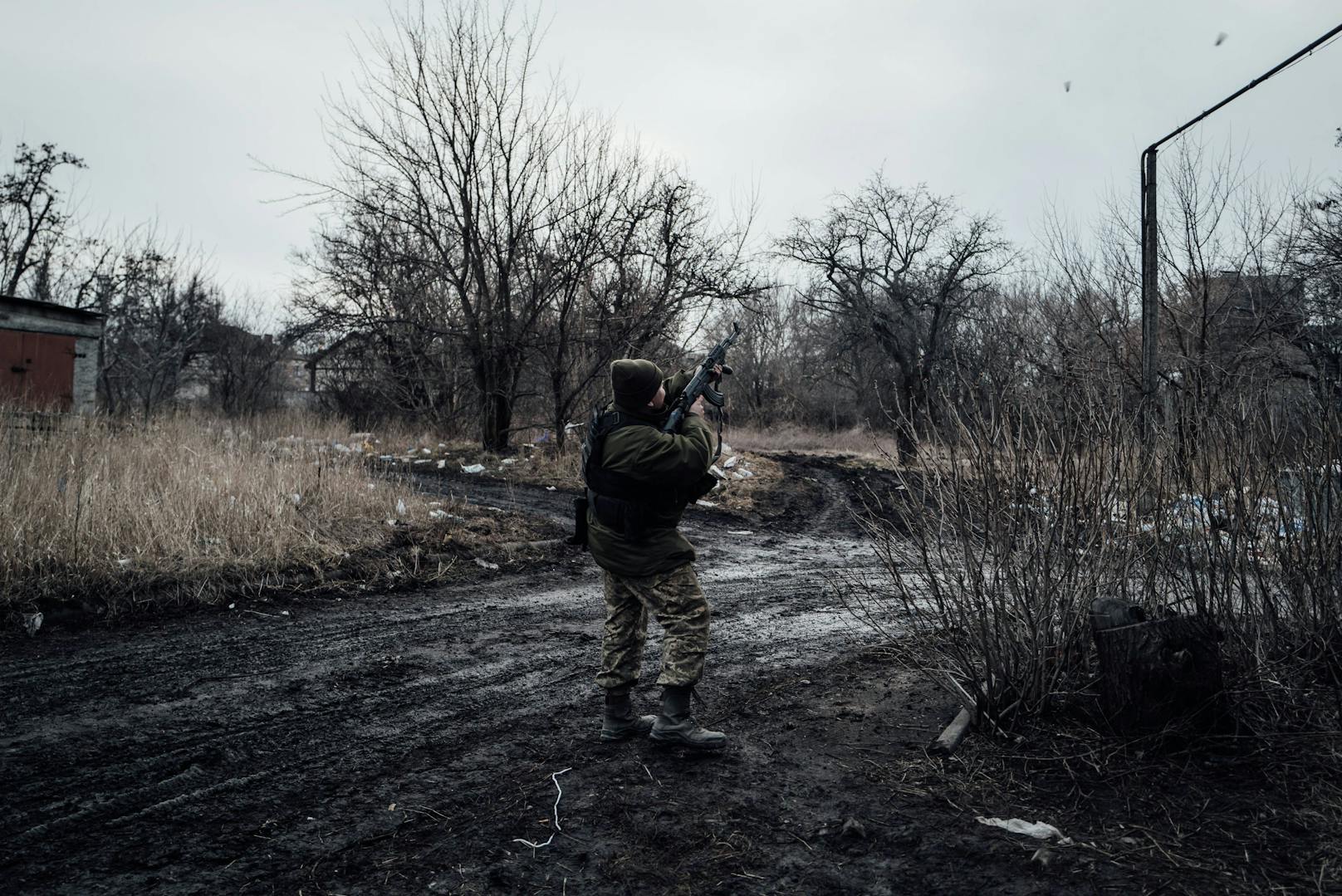 Der ukrainische Militärgeheimdienst fahndet nach mutmaßlichen Kollaborateuren.