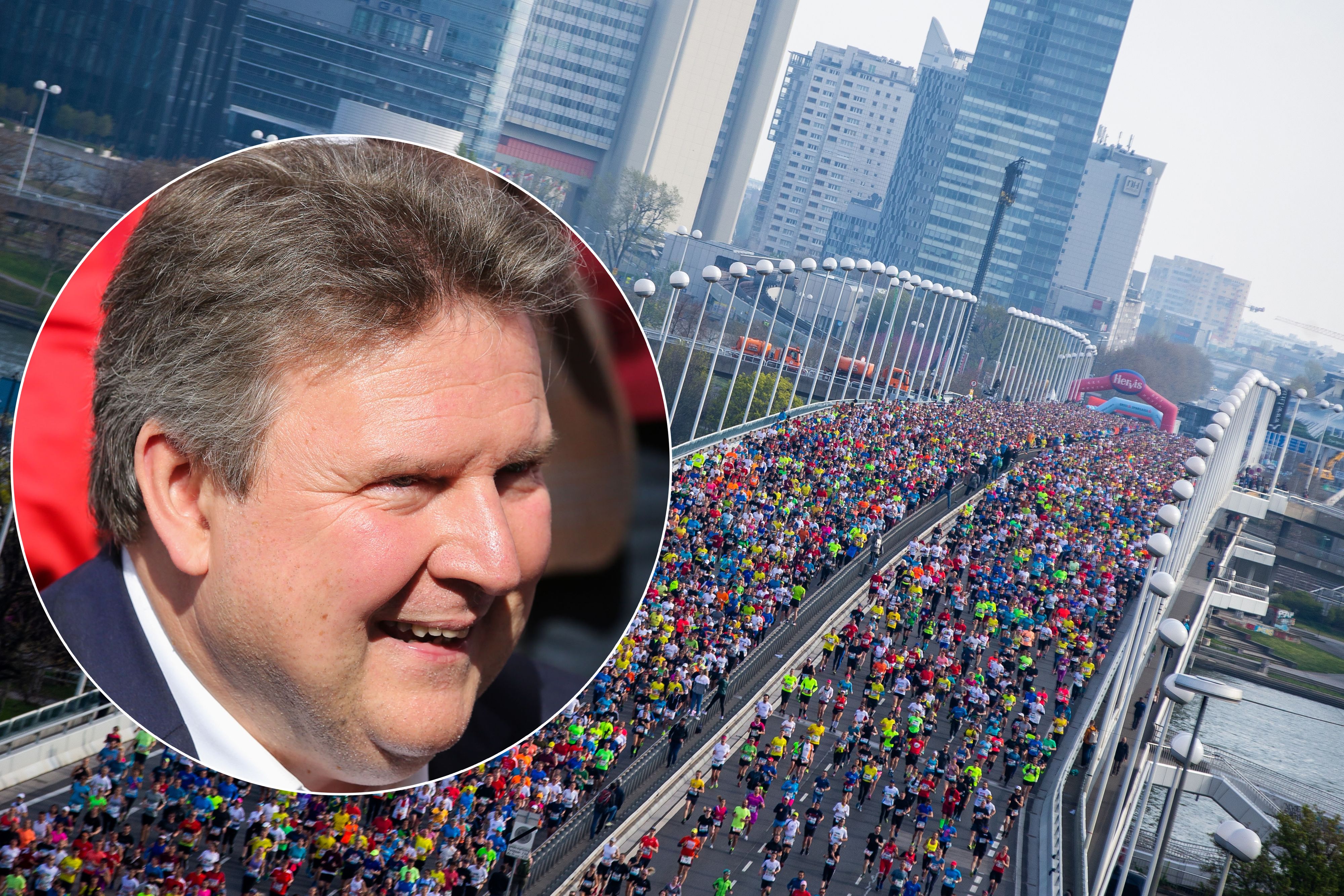 Michael Ludwig will beim Vienna City Marathon starten