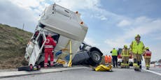Schwerer Unfall mit Tanklastwagen – Totalsperre der A1