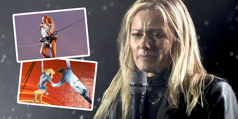 Von Helene Fischer sind ihre Fans Akrobatik-Shows gewöhnt