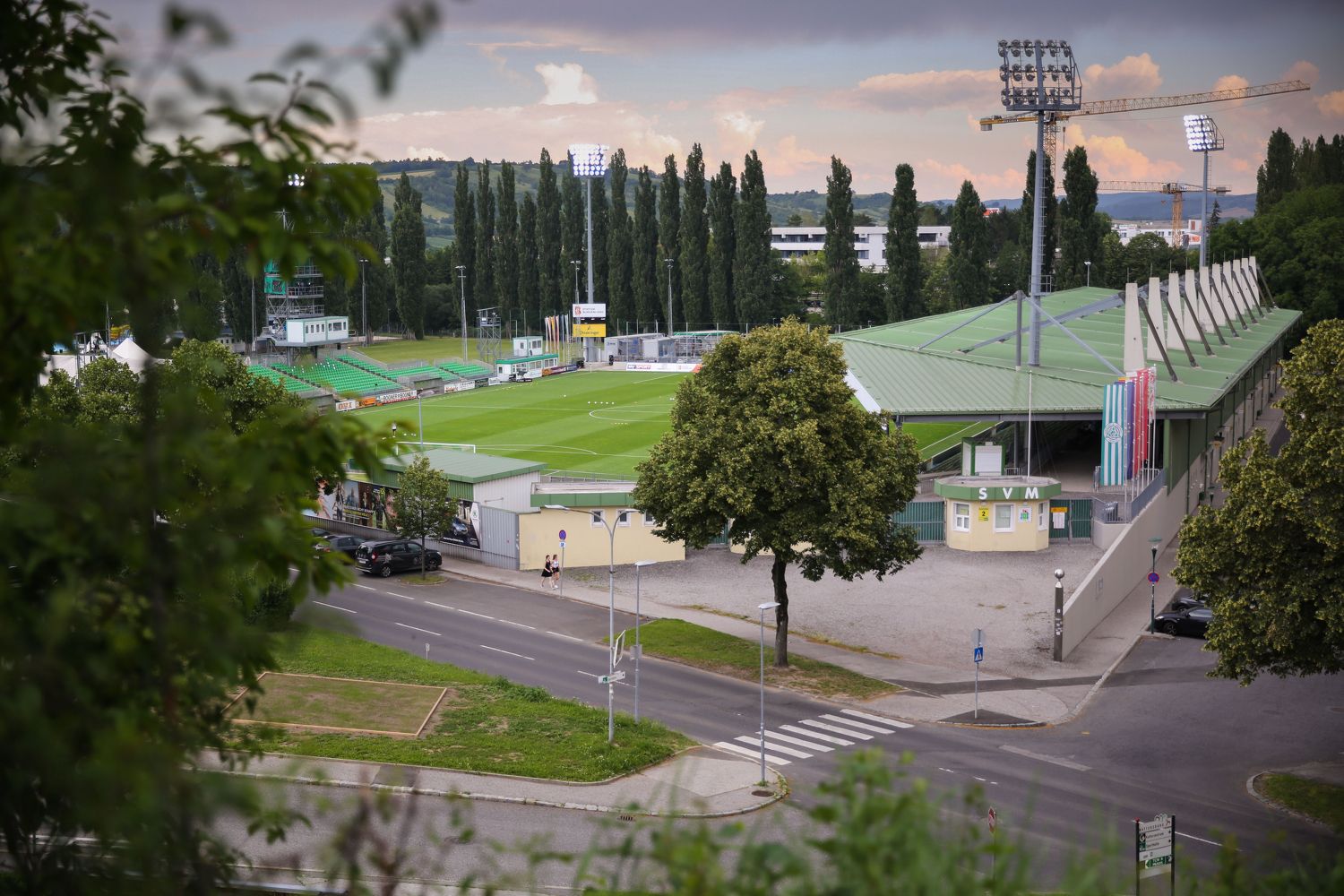 Im Pappelstadion wird wieder gekickt