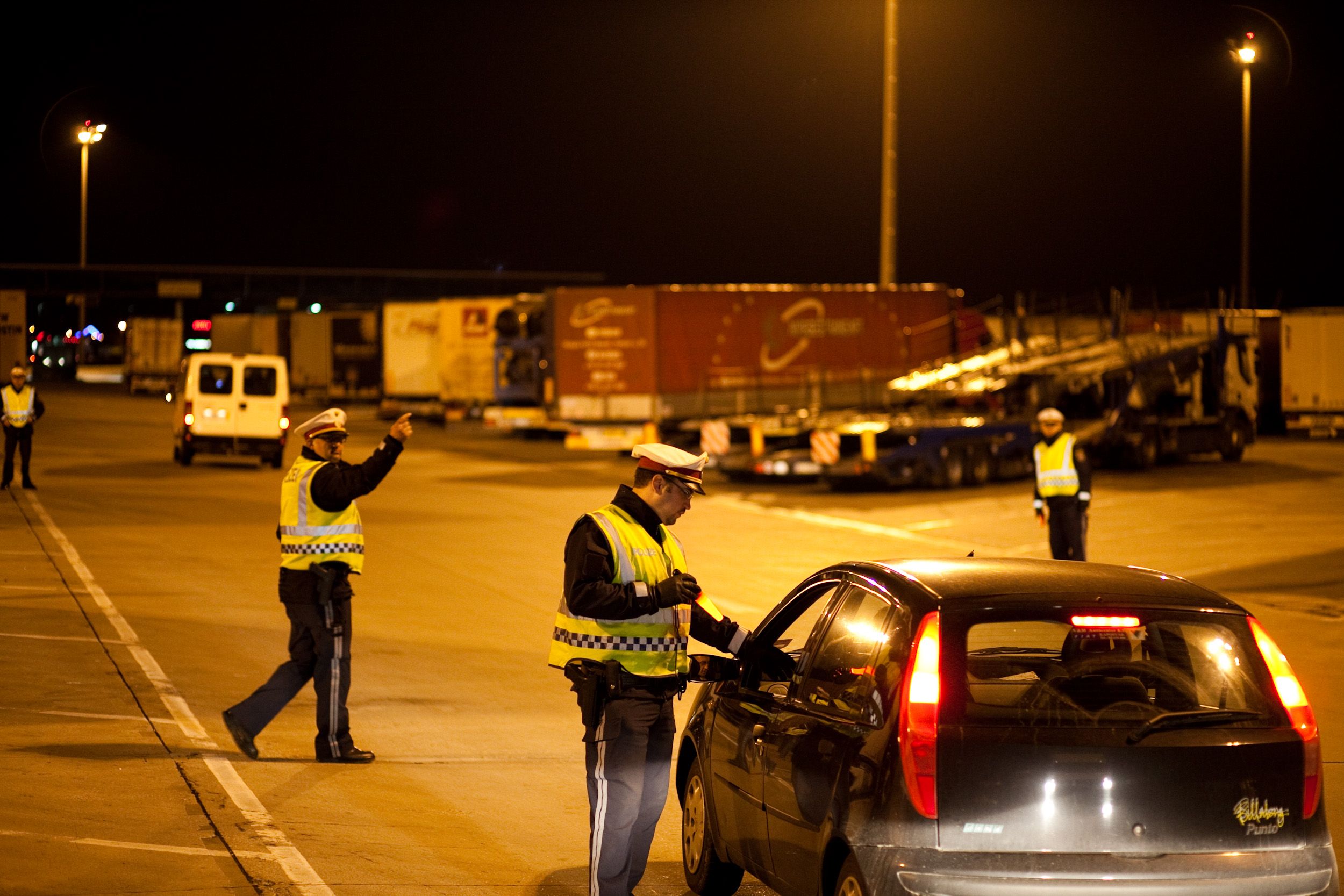 In der Nacht auf Dienstag fand in Wien ein Planquadrat statt. Archivbild. 