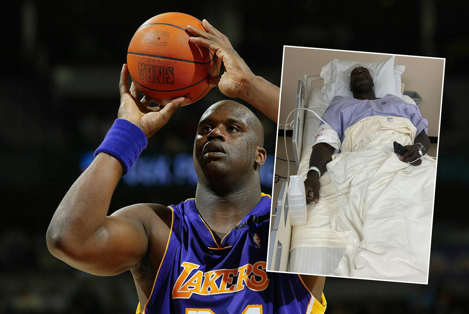 Fans in Sorge! Warum liegt NBA-Ikone O'Neal im Spital?