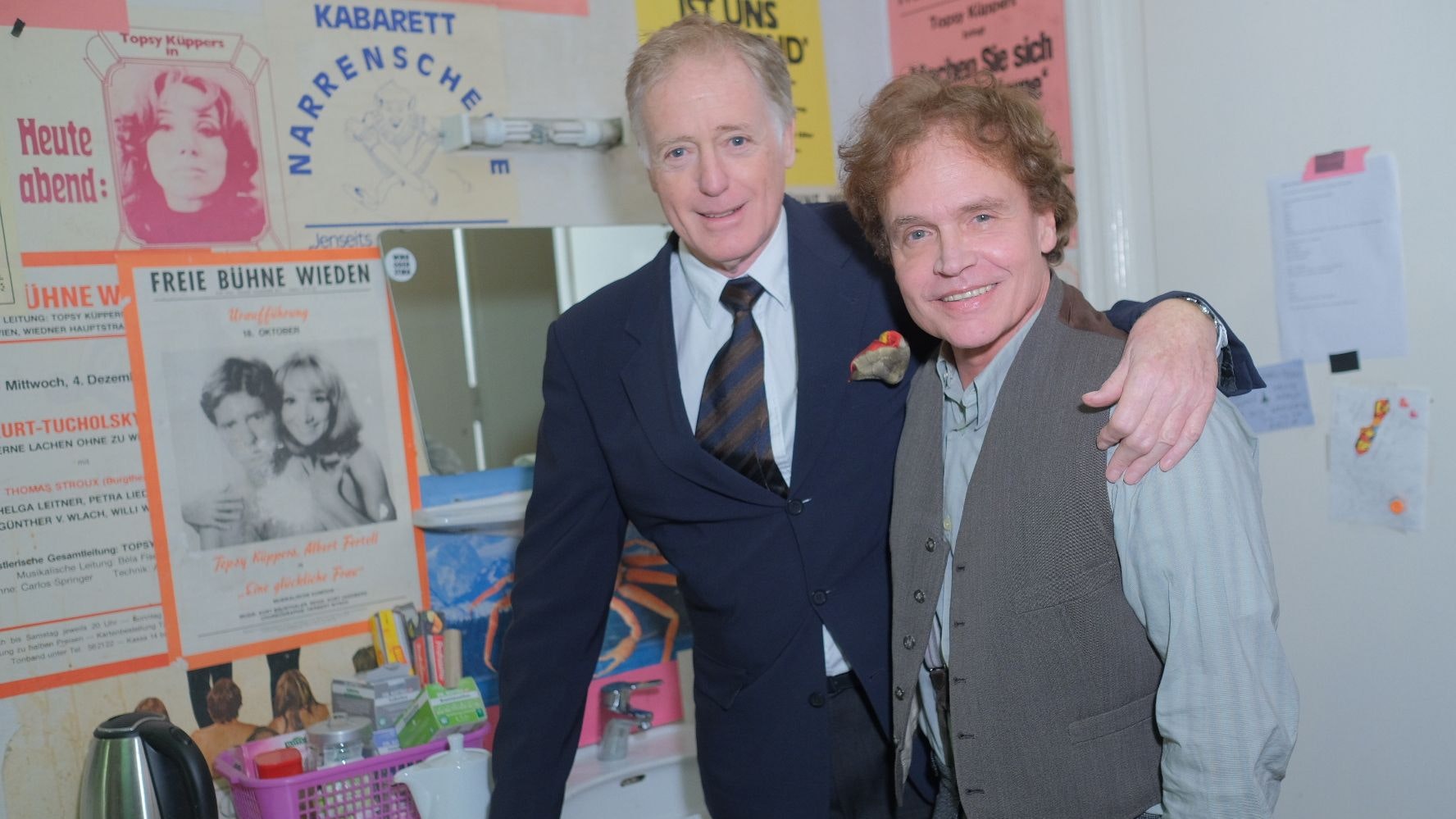 Albert Fortell und Sascha Wussow.