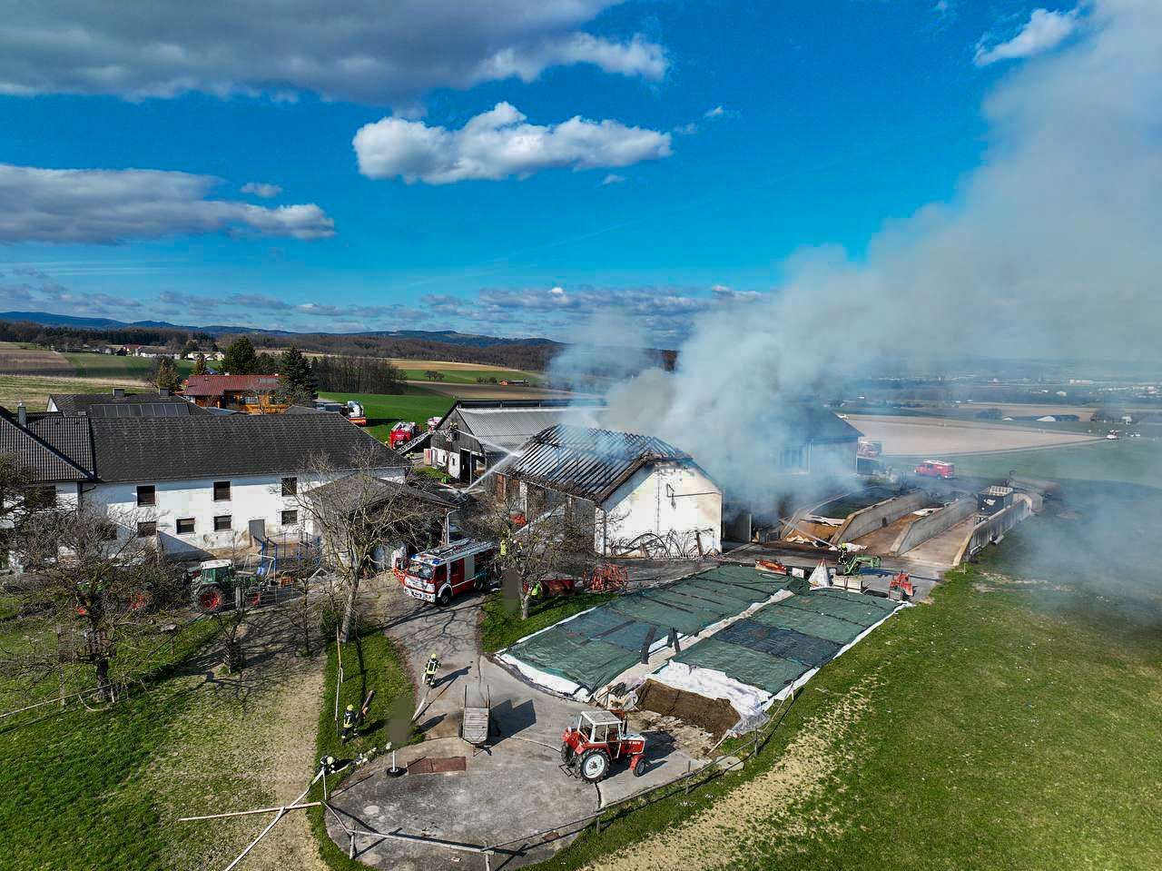 Großbrand Petzenkirchen