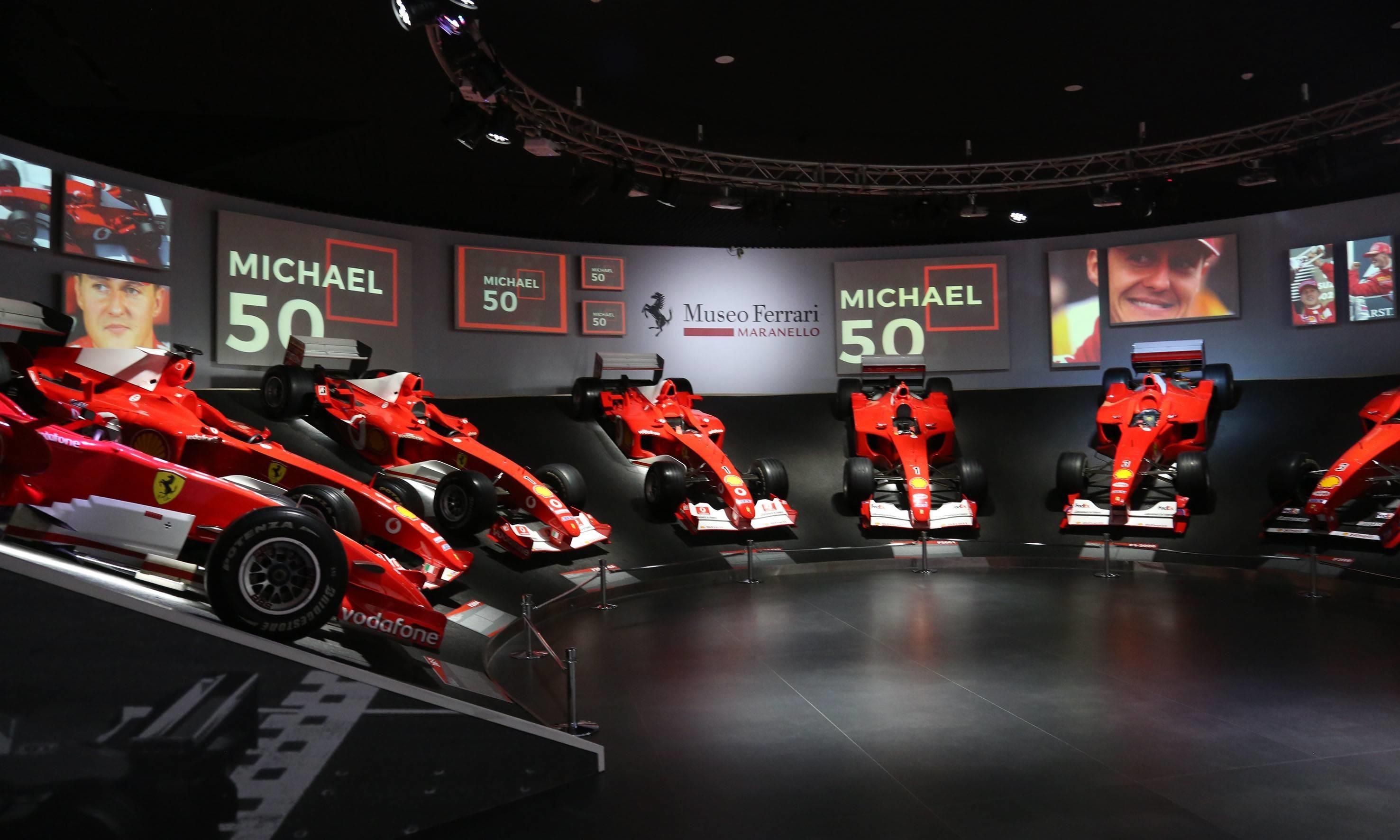 Das Ferrari-Museum in Maranello