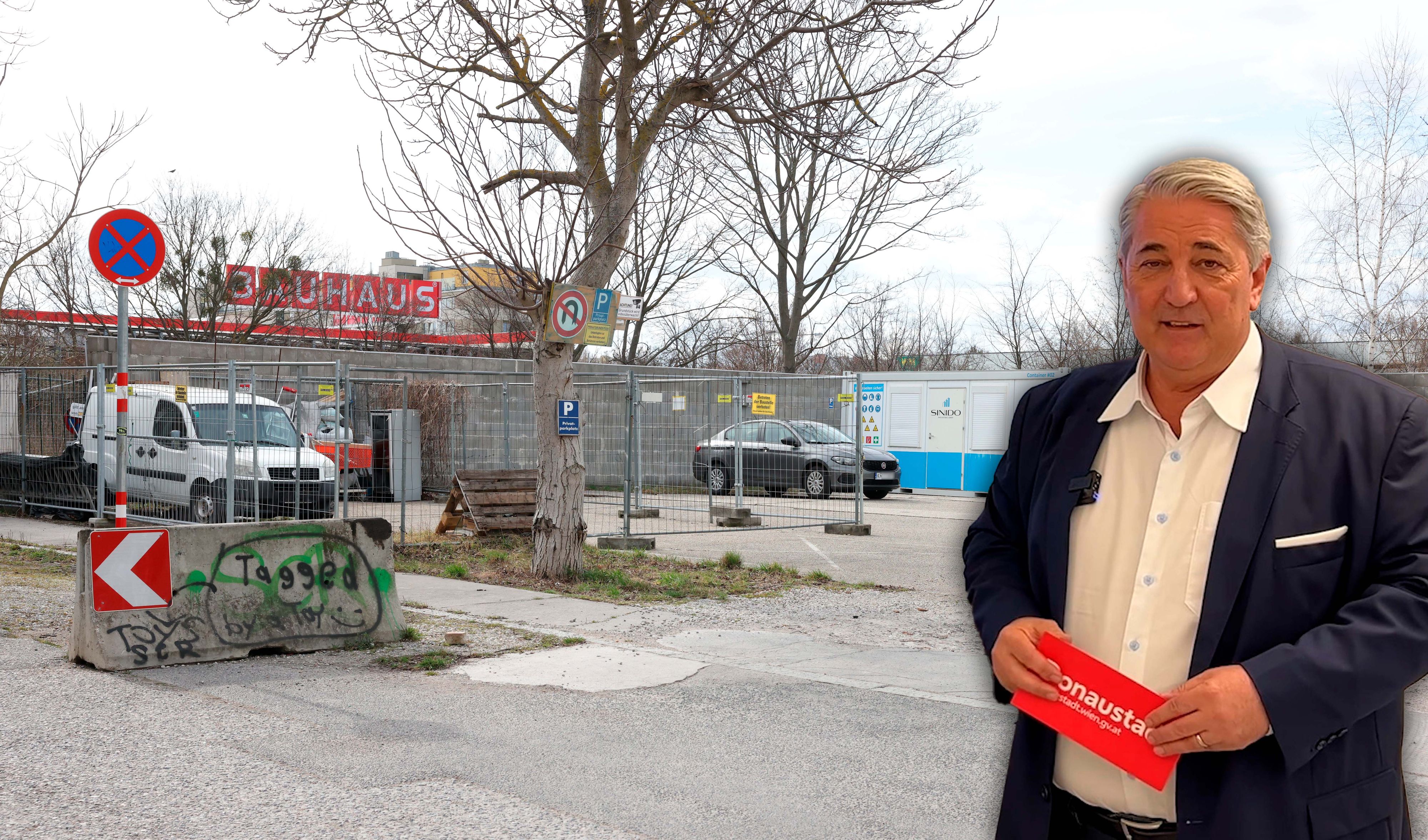 Donaustadts Bezirksvorsteher Ernst Nevrivy (SPÖ) findet klare Worte im 