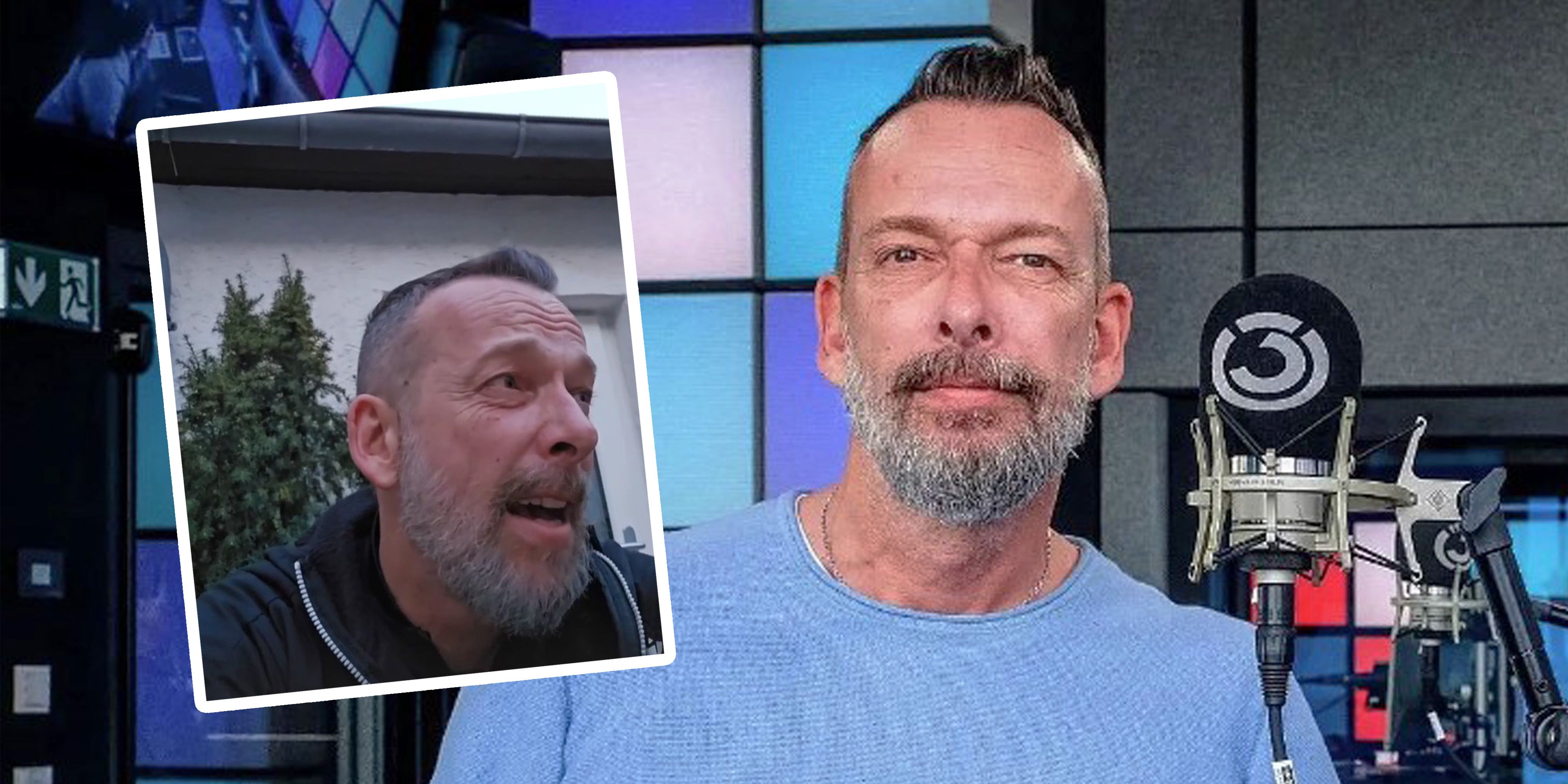 Robert Kratky hat Probleme mit einem Vogel.