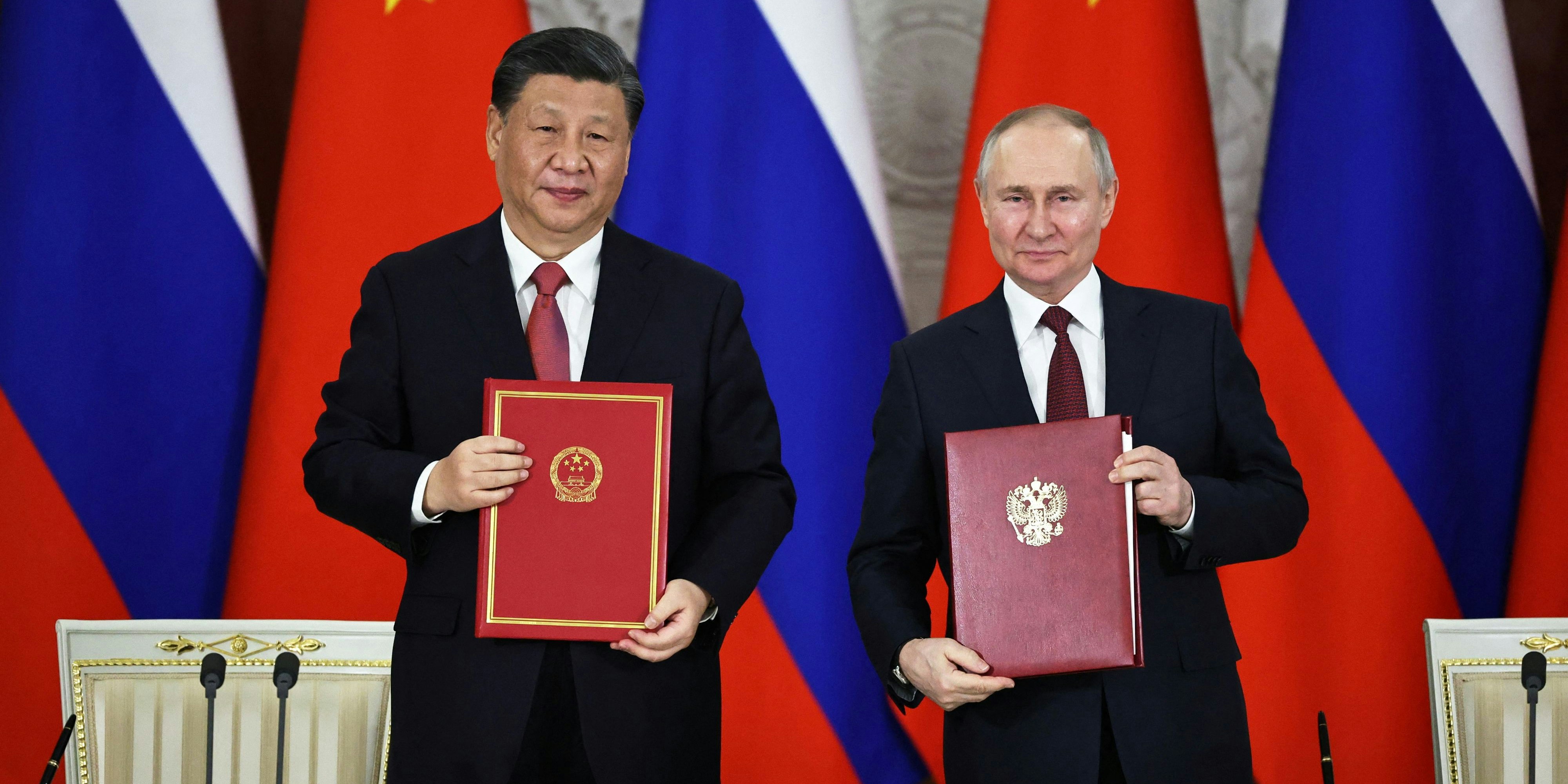 Xi Jinping und Wladimir Putin