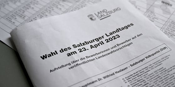 Die ersten Stimmen für die Landtagswahl in Salzburg können ab heute abgegeben werden.
