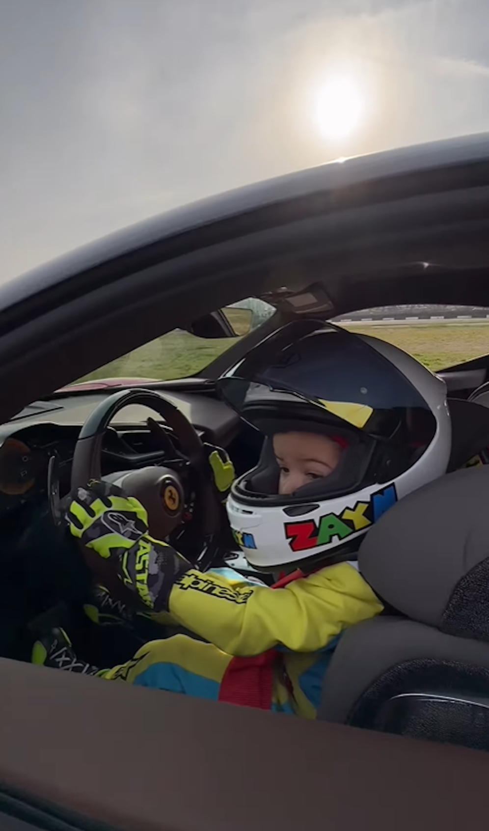 Zayn Sofuoğlu ist gerade einmal drei Jahre alt.