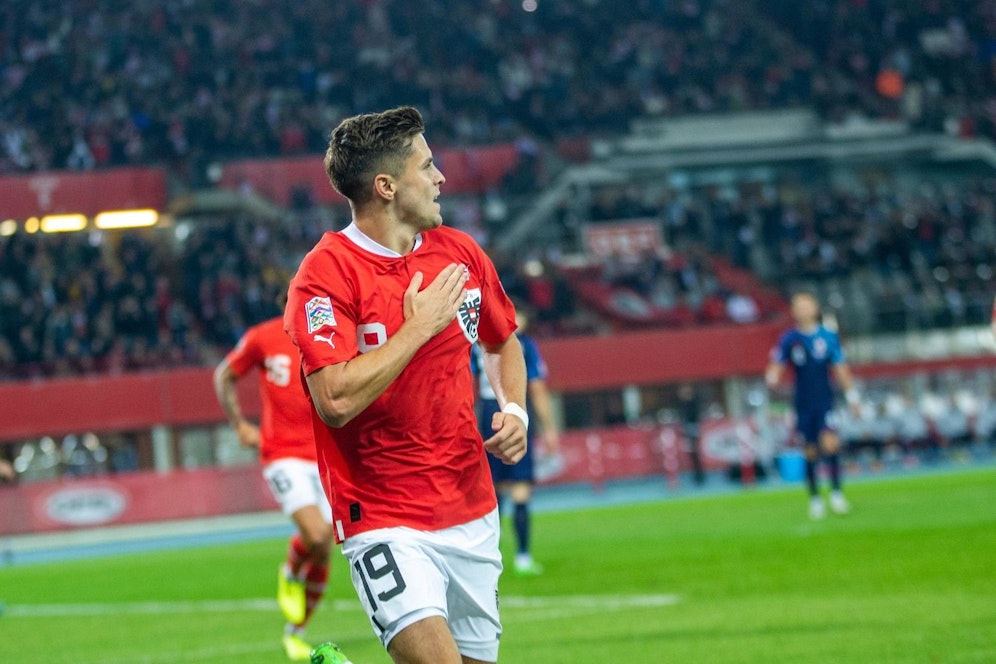 ÖFB-Legionär Christoph Baumgartner könnte bei Eintracht Frankfurt landen. 