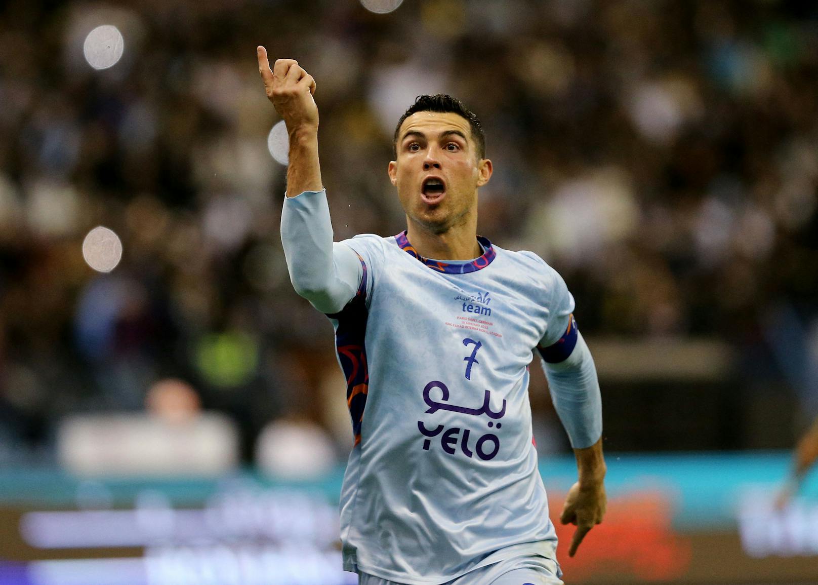 Cristiano Ronaldo schwärmt in höchsten Tönen von der saudischen Fußballliga. 