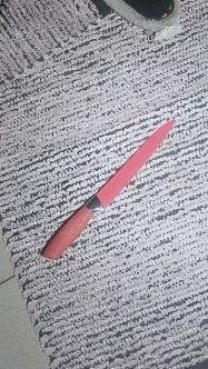 Das Messer wurde sichergestellt.