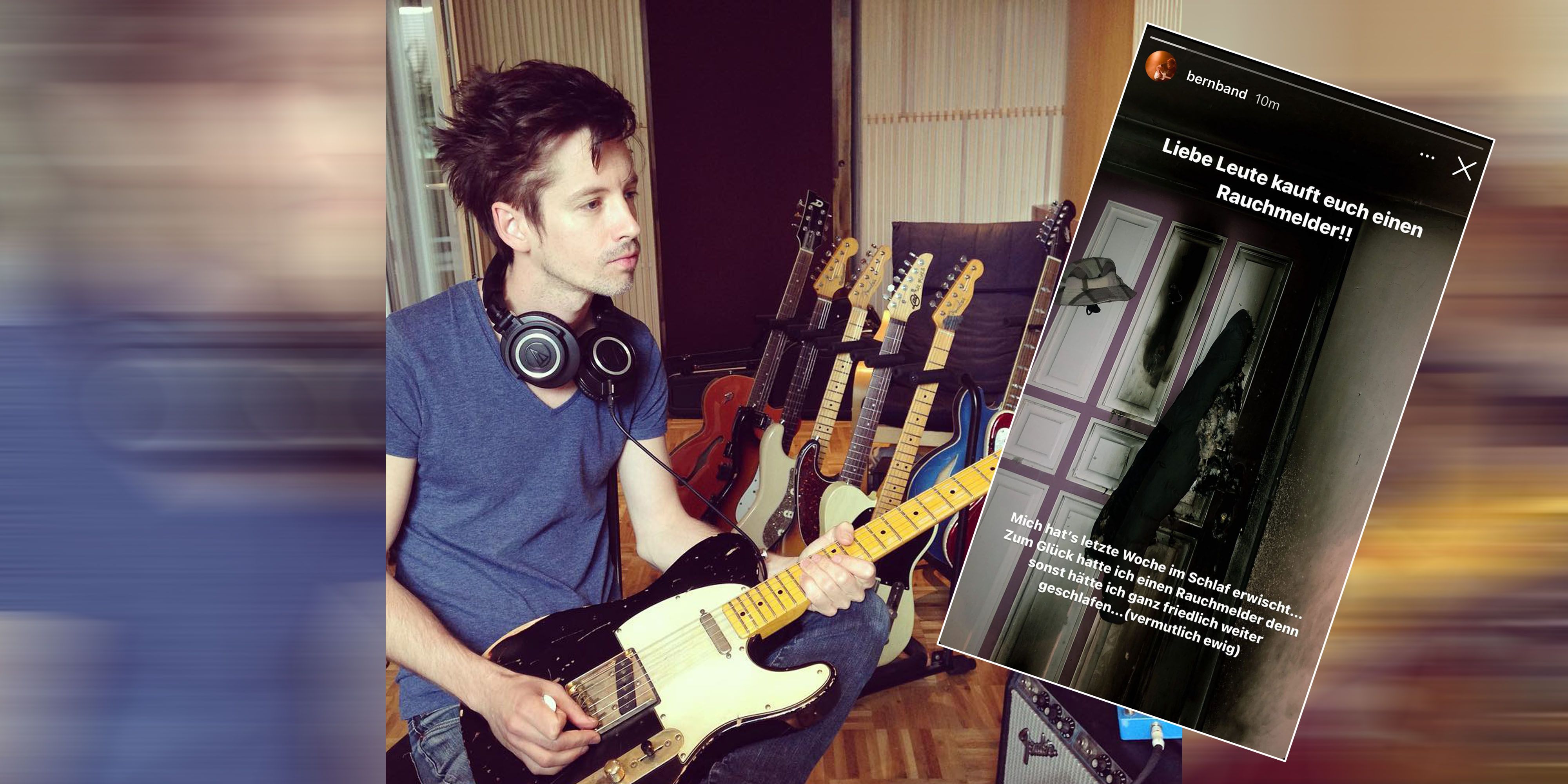 Bern Wagner hat's in der Nacht erwischt.